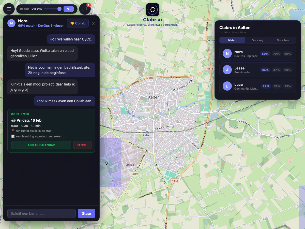 Clabr kaart Aalten — lokale experts in de buurt