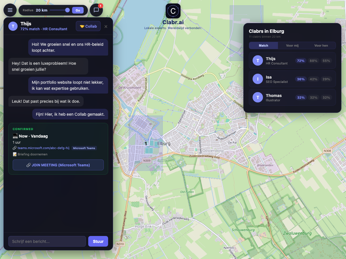 Clabr kaart Elburg — lokale experts in de buurt