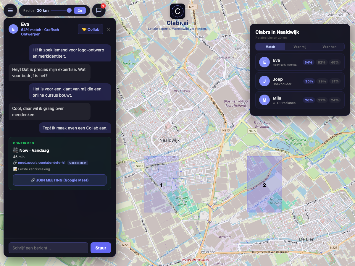 Clabr kaart Naaldwijk — lokale experts in de buurt