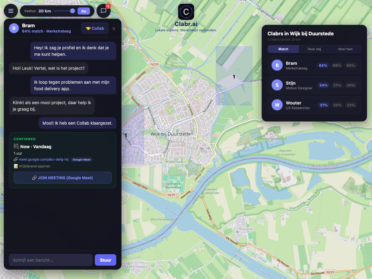Clabr kaart Wijk bij Duurstede — lokale experts in de buurt