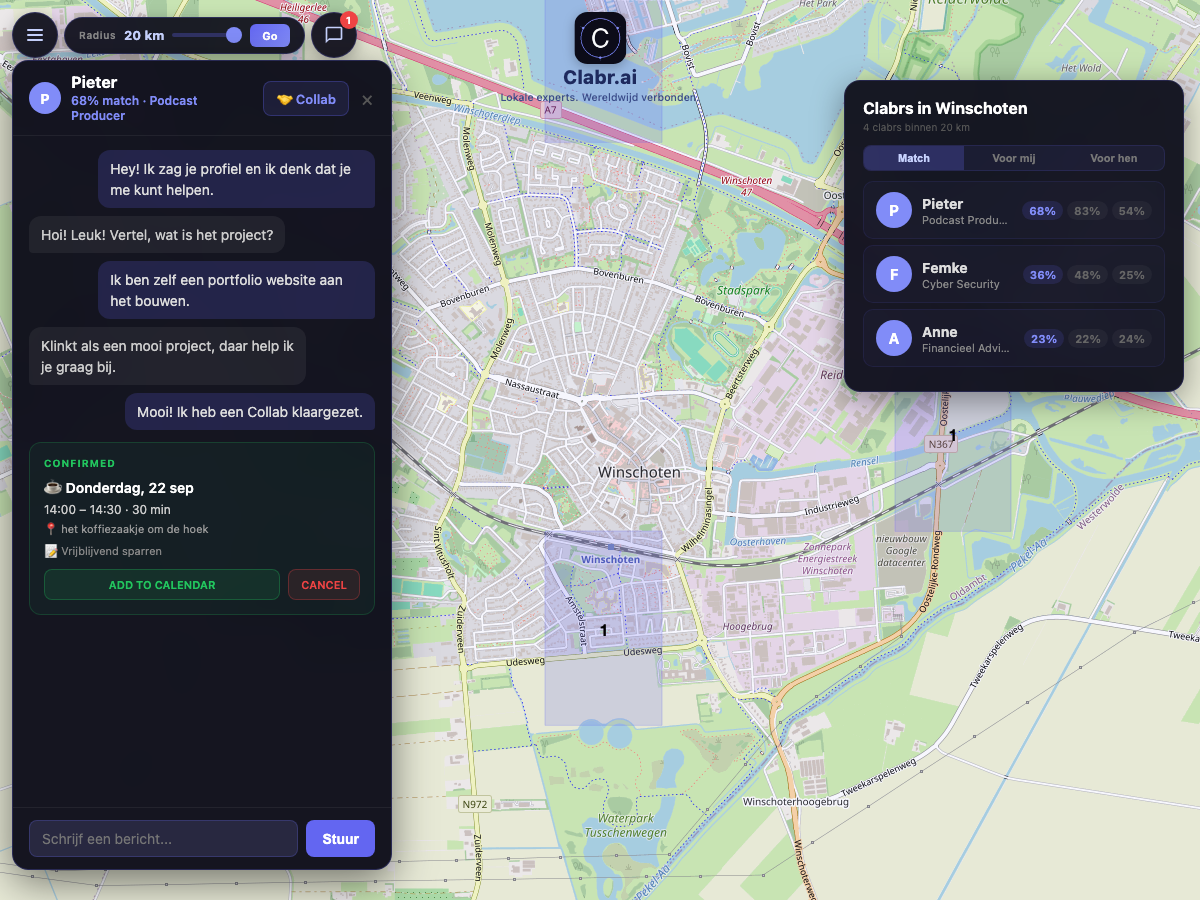 Clabr kaart Winschoten — lokale experts in de buurt